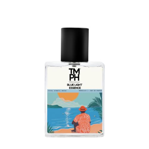 Image of TMPerfumehouse Blue Light Essence EDP for Men & Women | Fresh, Citrusy & Long Lasting Perfume Spray | Citrus, Aromatic & Marine Fragrance | Luxury Gift for Him & Her | TMPH | 50ml