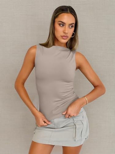 Image of Trendy Queen Women's Printed Straight Polyester Mandarin Collar Top (SD814 T)