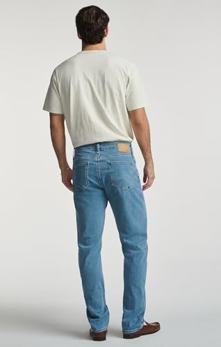 Mavi Men's Zach Mid Rise Straight Leg Jeans, Deep Brushed Williamsburg4