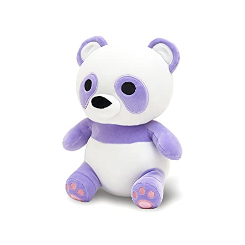 Avocatt Purple Panda Plush Toy - 10 Inches Stuffed Animal Plushie - Plushy Panda Teddy Bear with Soft Fabric and Stuffing - Cute Toy Gift for Boys and Girls