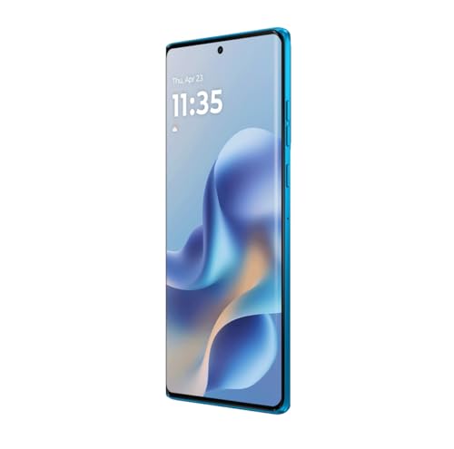 Motorola G96 144Hz 3D Curved pOLED (PANTONE Dresden Blue, 8GB RAM, 128GB Storage) view 2