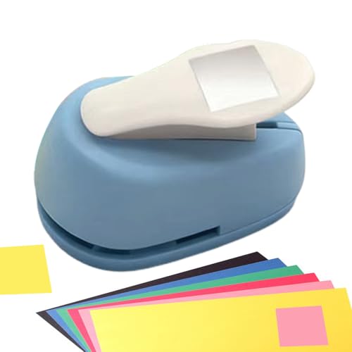 Perforadora de papel ergonómica para cortes cuadrados perfectos en manualidades y scrapbooking