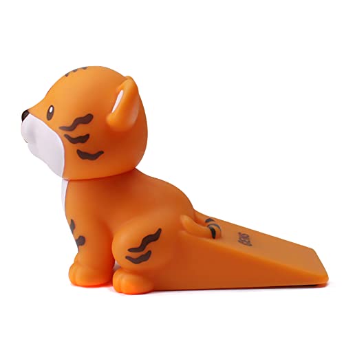 Tregoer Cute Tiger Door Stopper, Door Stop Decorative Animal Doorstop,Door Wedge For Home And Office (Orange) #TOP5