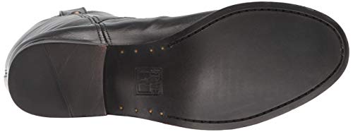 Frye Melissa Button Lug Equestrian-Inspired Tall Boots for Women Made from Hard-Wearing Vintage Leather with Antique… - Image 4