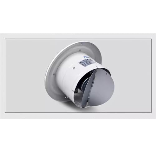 Ventilador de extracción de conducto empotrado 30 x 30 cm con alta succión para cocina y baño, ventilador potente para baño miniatura 7