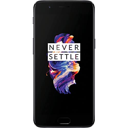 OnePlus 5 Dual-SIM 64GB ROM + 6GB RAM (GSM Only | No CDMA) Factory Unlocked 4G/LTE Smartphone (Slate Gray) - International Version