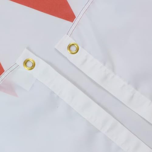 Image of AZ FLAG - Bahrain Flag - 2x3 Ft - 100D Polyester Bahrain Banner with Two Metal Grommets - Fade Resistant - Vivid Colors - 2' x 3' Feet - 90x60 Cm