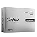 Titleist Pro V1x Left Dash Golf Ball, Pack of 12, White, Numbers 1-4, Enhanced Alignment