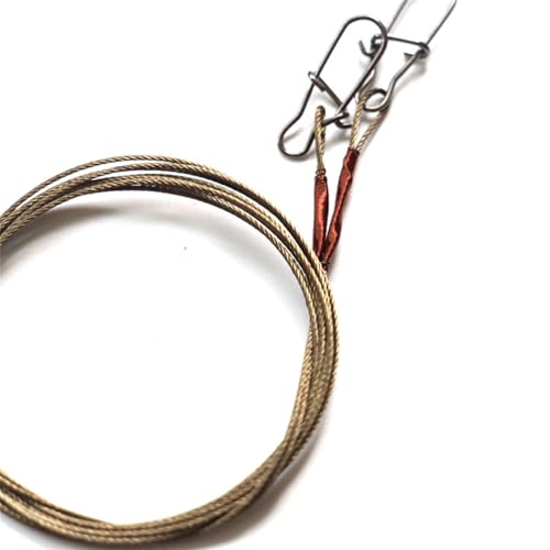 Línea líder de acero profesional para pesca miniatura 6