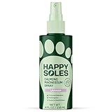 Happy Soles Calming Magnesium Oil Spray for Feet - Relaxing Refreshing Mist with Lavender Oil for Restful Sleep - Paraben Free, Vegan & Cruelty-Free - Fast Absorbing Magnesium Spray to Soothe Soles