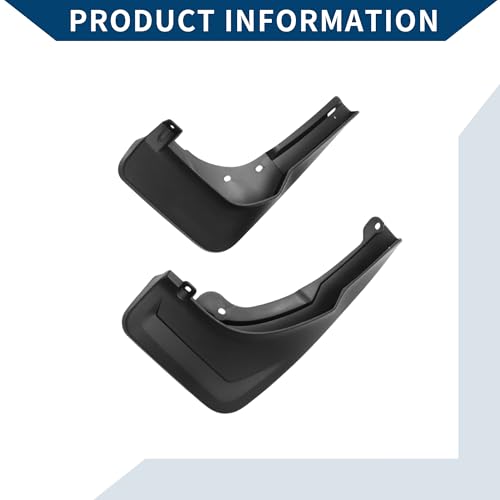 Image of Mud Flaps Splash Guards W /Mount Accessories for Mercedes-Benz GLC Low-level Configuration without Pedal 2023-2024 Front and Rear Mud Guards 1 Set
