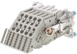 Conector DSTV HE BL10 S Weidmüller para conexiones industriales seguras y estables