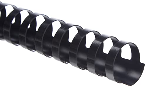 Peach Plastikbinderücken A4 - 22mm - 210 Blatt - 50 Stück - schwarz - PB422-02