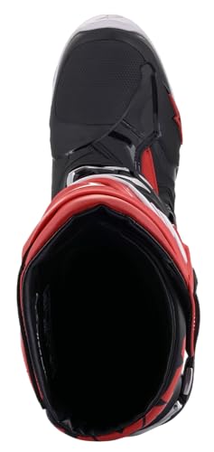 Image of Alpinestars Tech 10 Boots, High-Performance Motocross Boots, CE-Certified, 12, Red /Black