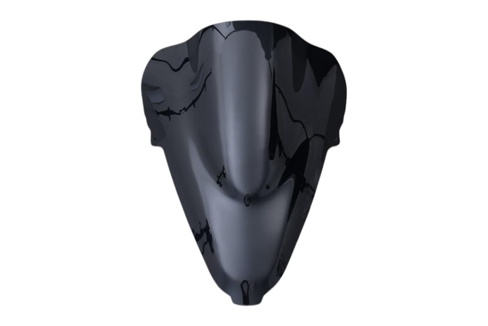 avdb-moto Szyba/Deflektor wiatru kompatybilny z SUZUKI DL1000 / V-STROM 1000 2002-2003 Z poliwęglanu (Czarny)