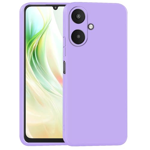 Image of Back Cover for Mi Redmi 13C 5G / Poco M6 5G | Full Camera Protection | Premium Liquid Silicon Case | Flexible Bumper Case for Mi Redmi 13C 5G / Poco M6 5G (Purple)