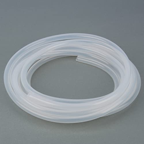 Image of stonylab Silicone Tubing, High Temp Pure Natural Silicone Tube, 7 /16 inch OD 5 /16 inch ID, Highly Elastic and Strong, for Laboratory Use, 20 Feet
