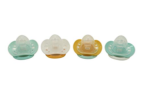 Image of Disney Cudlie Winnie The Pooh Baby 4 Pack of Pacifiers