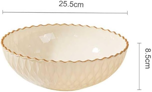 Wavy Pattern Fruit Platter PET Living Room Front Desk Candy Snacks Dried