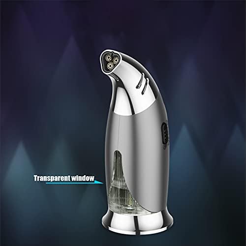 Miniatura 4 de Antorcha de butano, linterna de triple chorro a prueba de viento, recargable, de butano, con cerradura de seguridad para barbacoa, hornear, Brulee,