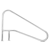 KUAFU Pool Handrail Swimming Pool Hand Rail Stainless Steel Perfect Handle Swimming Pool Stair Rail