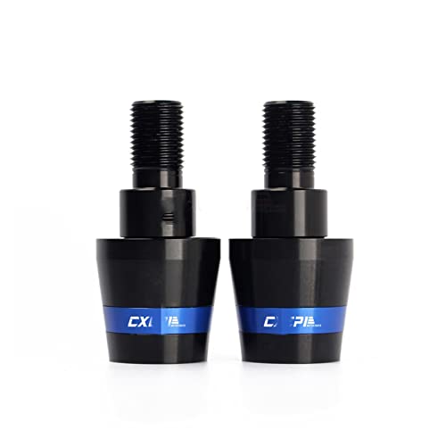 Poignées de guidon moto bleues pour optimiser vos roadtrips en FZ6 2004-2008