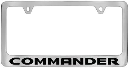 Au-TOMOTIVE GOLD Jeep Commander License Plate Frame