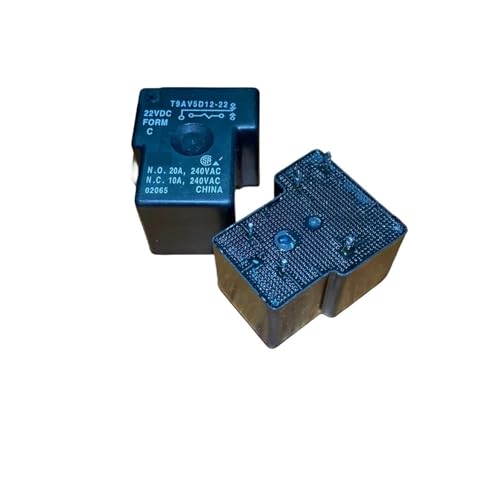 Relais T9AV5D12-22 22V CC 20A pour circuits électriques