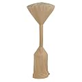 Modern Leisure Basics Stand-Up Patio Heater Cover - Water-Resistant and Weather-Resistant Fabric - Heavy-Duty Outdoor Furniture Protection - 30" D (Top) x 18.5" D (Bottom) x 94" H - Khaki