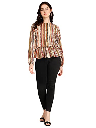 Image of DHRUVI TRENDZ Women Women Tops | Tops for Women | Tops for Jeans for Women | Rayon Tops for Women | Tops for Women | Western Tops for Women Stylish