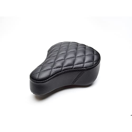 Image of AIRHAWK Inflatable Soft Comfortable Air-Cell Bike-eBike-ExBike Seats for Cycling /Electric Bike Riding /Exercising, Diamond Stitch Cover, Medium