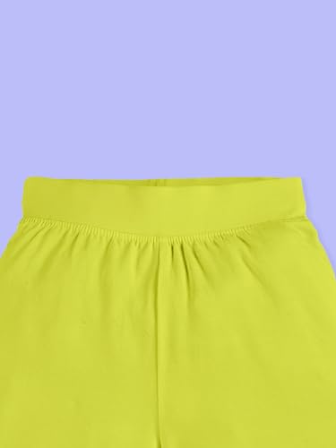 Image of KiddoPanti Girls Knee Length Cycling Shorts Pack of 2