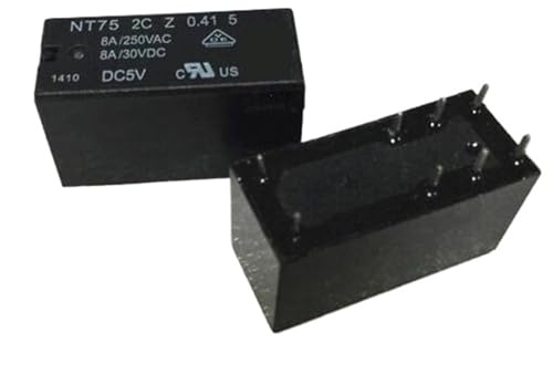 Relais NT75 2C Z commutation stable 5VDC DIP8 pour commande basse tension