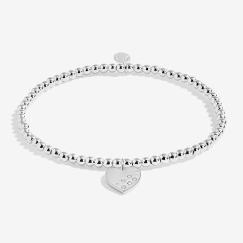 Joma Jewellery CONFETTI A LITTLE 21ST BIRTHDAY Silver Plated Bracelet 17.5cm stretch - Image 2