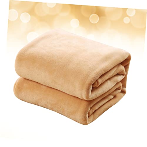 Couverture polaire en flanelle légère chaude Veemoon 120x200cm drap de couchage hiver