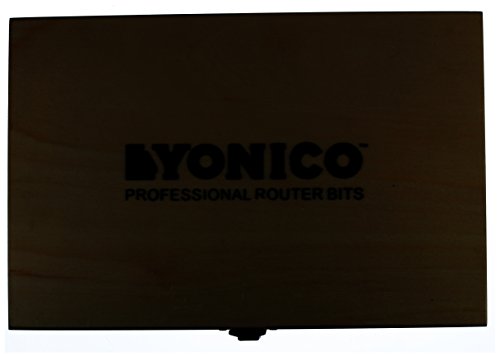 YONICO - Router Bits 1/4 Shank - Tungsten Carbide 1/4 Router Bit Set - Home Improvement Router Bits for Woodworking Tools Fresas para Router - 17150q - Thumbnail 2
