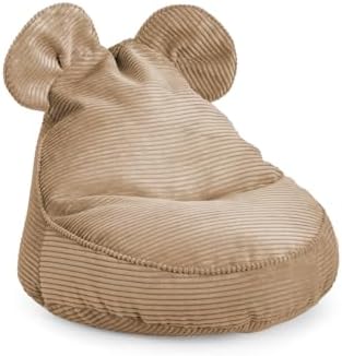 Gutekissen® Sitzsack Kinder „Sweet“ mit Ohren - Lincoln, Montesso...