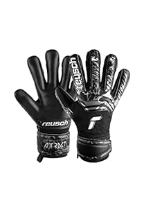 Reusch Attrakt Infinity Junior Schwarz Torwarthandschuhe, 5