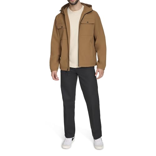 Image of Levi's Men's Hooded Waterproof Arctic Cloth Rain Jacket