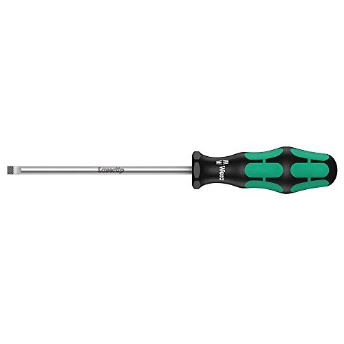 Image of Wera 05110006001 Kraftform Plus 335 Slotted Screwdriver, 4mm Head, 8 inch Blade Length