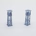 Outland Models Model Railroad Scenery Layout Small Watchtower Set 1:220 Z Scale