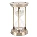 LUCKDANO Decorative Hourglass Metal Hourglass Sand Timer - Elegant Decorative Sandglass Timer for Home & Office, for All Occasions (S 15min)