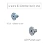 m2 2280ssd Screws Kit,PCIe NVMe M.2 SSD Mounting Screws