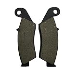 Material: Halbmetall-Motorrad-Bremsbeläge vorne und hinten für Hon&da XR 250 R 1990–2004, 400 1996–04, XR600 600 1991–2000, XR250 L 1991–1996, Zubehör