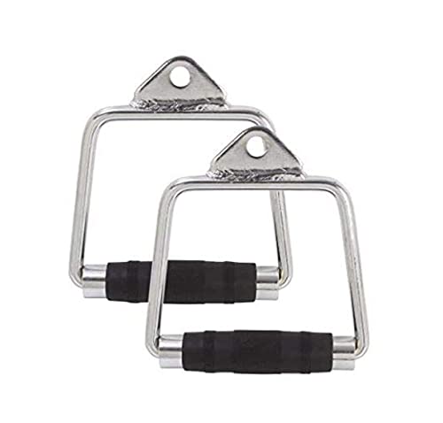 Cable Cross D Handle Rubberized Grips, Gym Cable Machine Attachment (B0B37H7SBN) Amazon Price History, Amazon Price Tracker