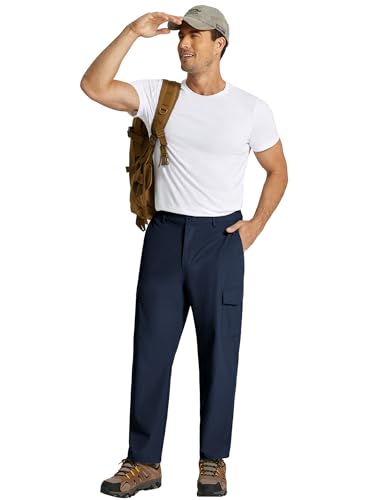 COOFANDY Men's Casual Pants Lightweight Hiking Cargo Pants Stretch Outdoor Work Pant with Multi Pockets2