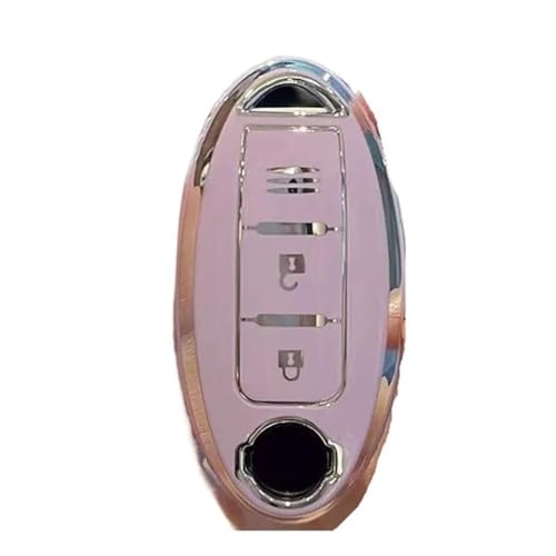 Funda para llave de TPU de 3 botones para Nissan Leaf Micra Qashqai J10 J11 Versa