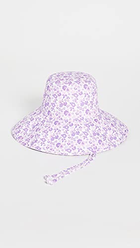 Lack Of Color Women's Holiday Bucket Hat, Violet/Ivory Floral, S-M #TOP1