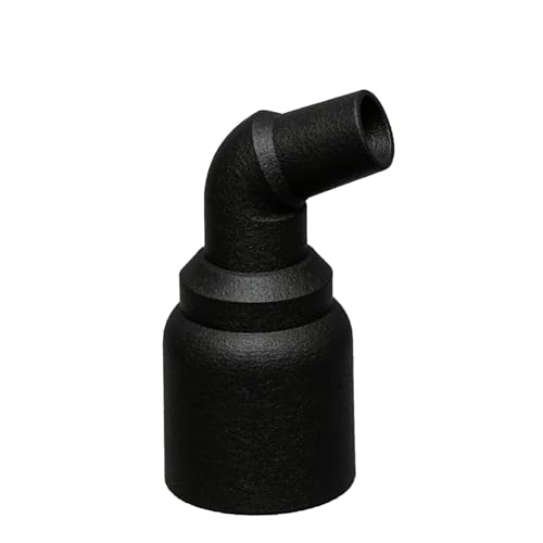 lmrwTO Dust Collector Adapter compatible with Carvera Air, 90-Degree Elbow for 1-3/4" Vacuum Hose, Reinforced 3D Printed Dust Port Fitting