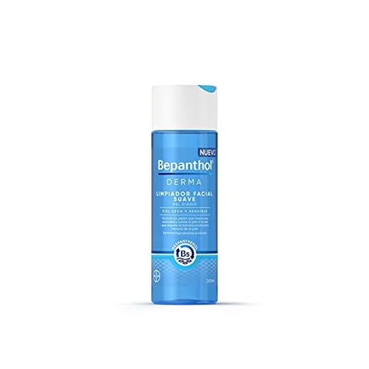 Bepanthol Derma Limpiador Facial Sin Jabón Suave, Uso Diario, Piel Seca y Sensible, 200 ml